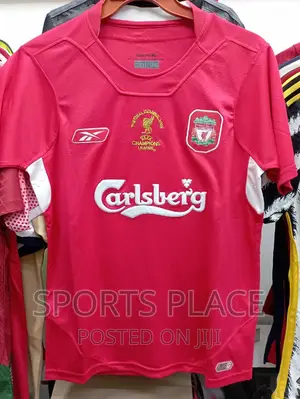 Liverpool Istanbul 2005 Final Retro Collectable Jersey