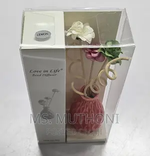Decorative Flowers Ceramic Vase Reed Diffuser Essential Oil