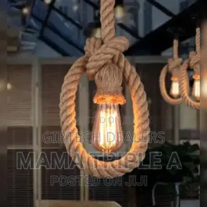 Rope Pendant Light