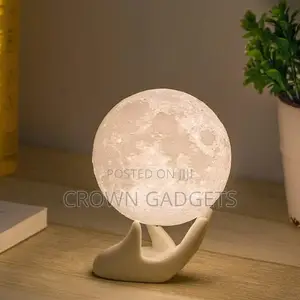 Rechargeable Moon Lamp Bedroom Decorations