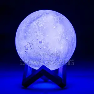 LED Night Light 3D Printing Moon Lamp