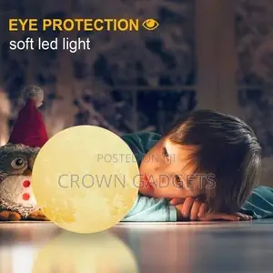 Moon Lamp Night Light Rotating LED Moon Floating Lamp