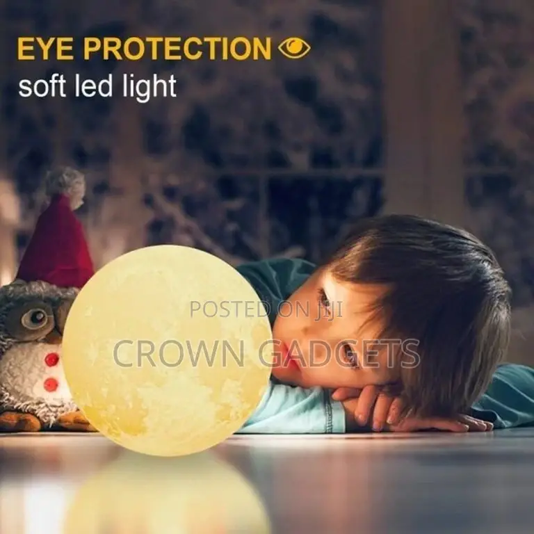 Moon Lamp Night Light Rotating LED Moon Floating Lamp