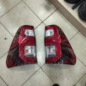 Hilux Revo Tail Lights Red Smoked LED Tail Lamps