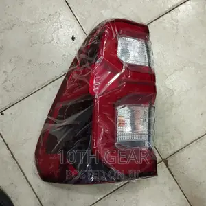 Hilux Revo Tail Lights Smoked Red LED Tail Lamps Right