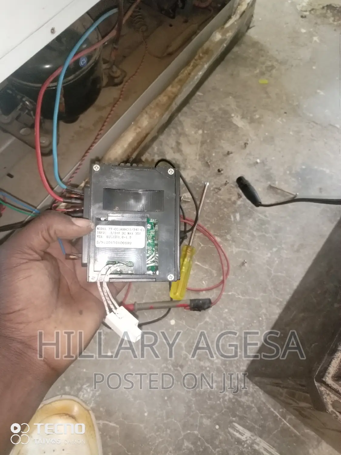 Fridge Display Gas Refilling