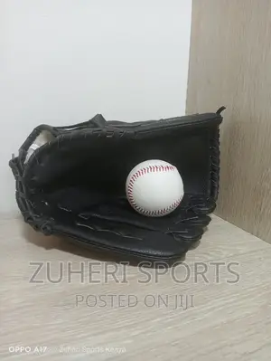 Baseball Glove/Black/Premium Quality Leather/Pro Standard