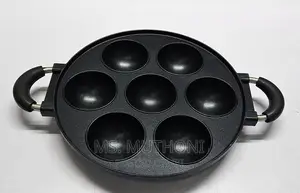 High Quality Non-Stick Induction Heavy Vitumbua 7 Slot