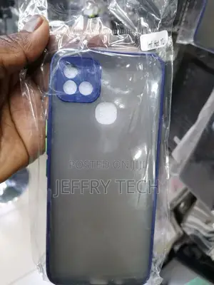 Smoke Case for Infinix Hot 10i Shockproof Hybrid Tpu Pc Toug