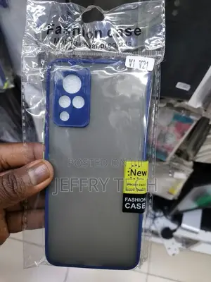 Square Smoke Case for Vivo Y21/Y33s Mobile Back Cover