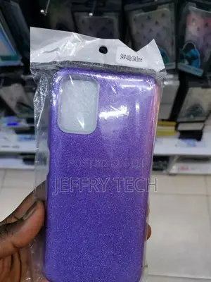 Phone Case for Samsung Galaxy A03S Transparent Crystal Glitt