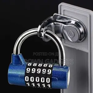 Word Combination Ideal for Lockers Zinc Lock With Code