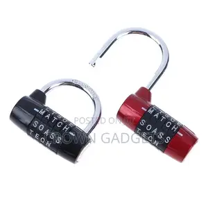 5-Letter Dial Lock Portable Zinc Lock