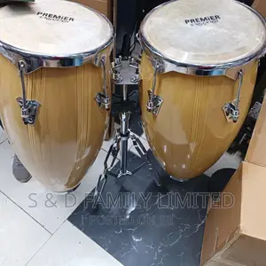 Imported Conga Drums With Single Stand