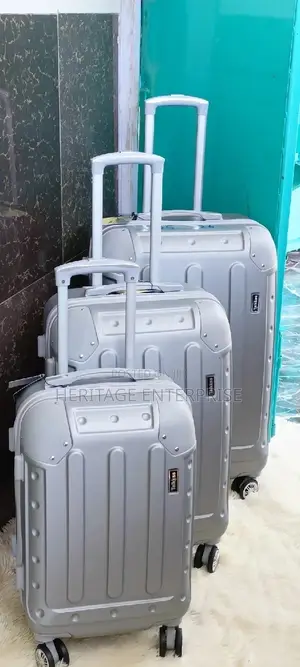 Suitcase, Suitcase Quality Fibre 3in1 Travel Suitcases