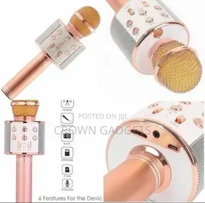 Wireless Bluetooth Karaoke Microphone Handheld Mic