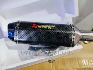 Original Motorcycle Exhaust Muffler.