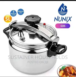 *Nunix 5 Litres Pressure Cooker