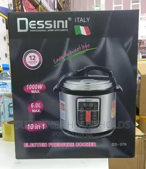 *Dessini Electric Pressure Cookers 6litres