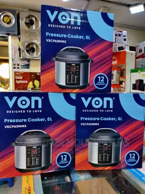 *Von Electric Pressure Cooker 6litres