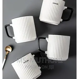 *6 Pieces Concise Quality Ceramic Cups
