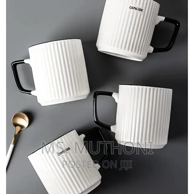 *6 Pieces Concise Quality Ceramic Cups