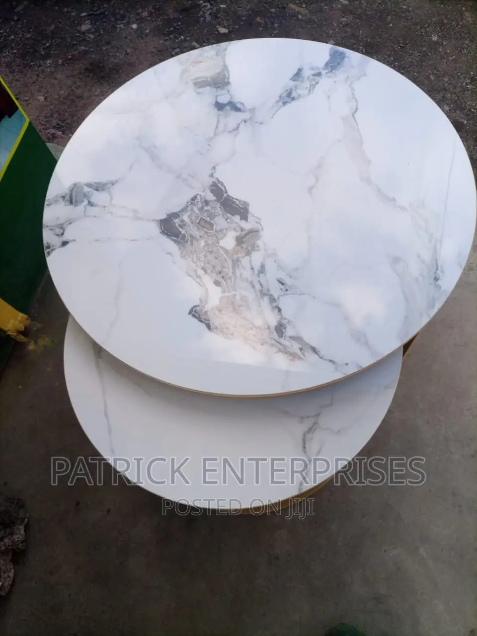 Imported Morden Marble Nesting Coffee Table