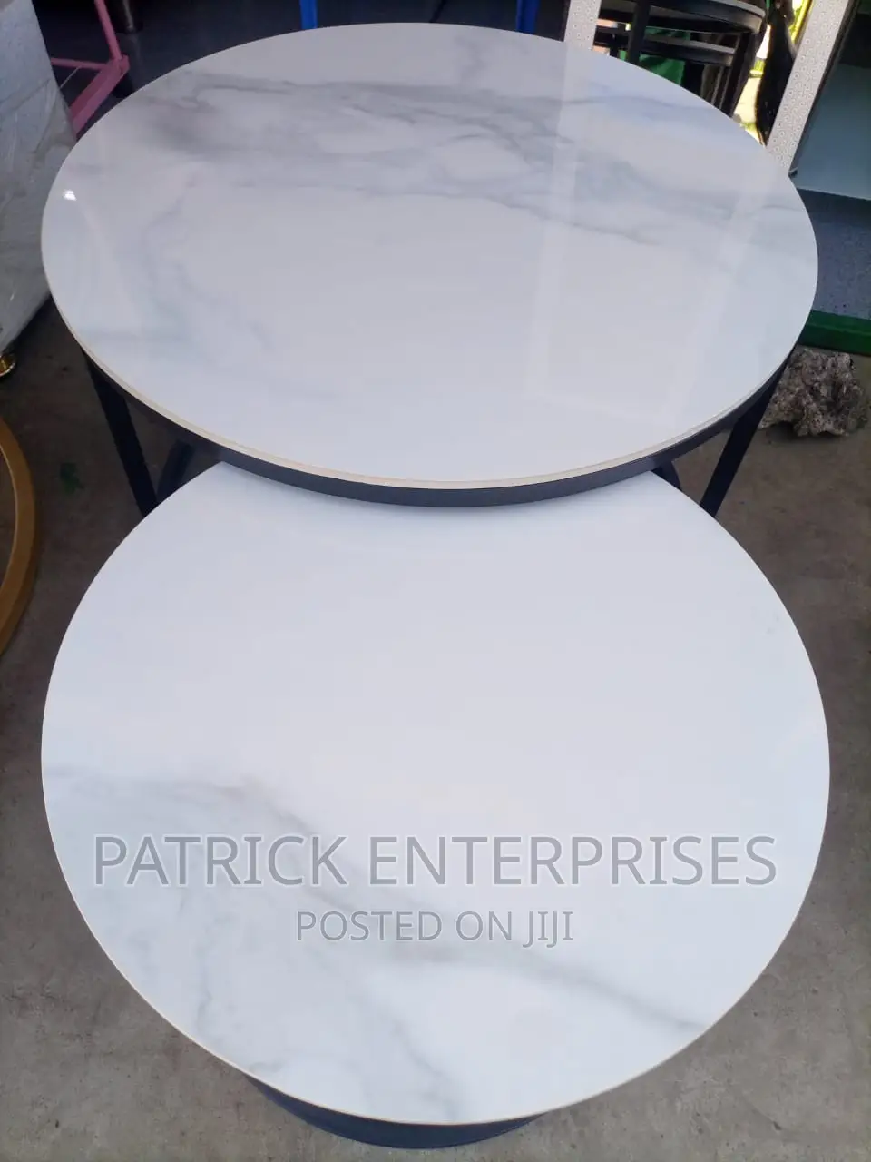 Imported Morden Marble Nesting Coffee Table