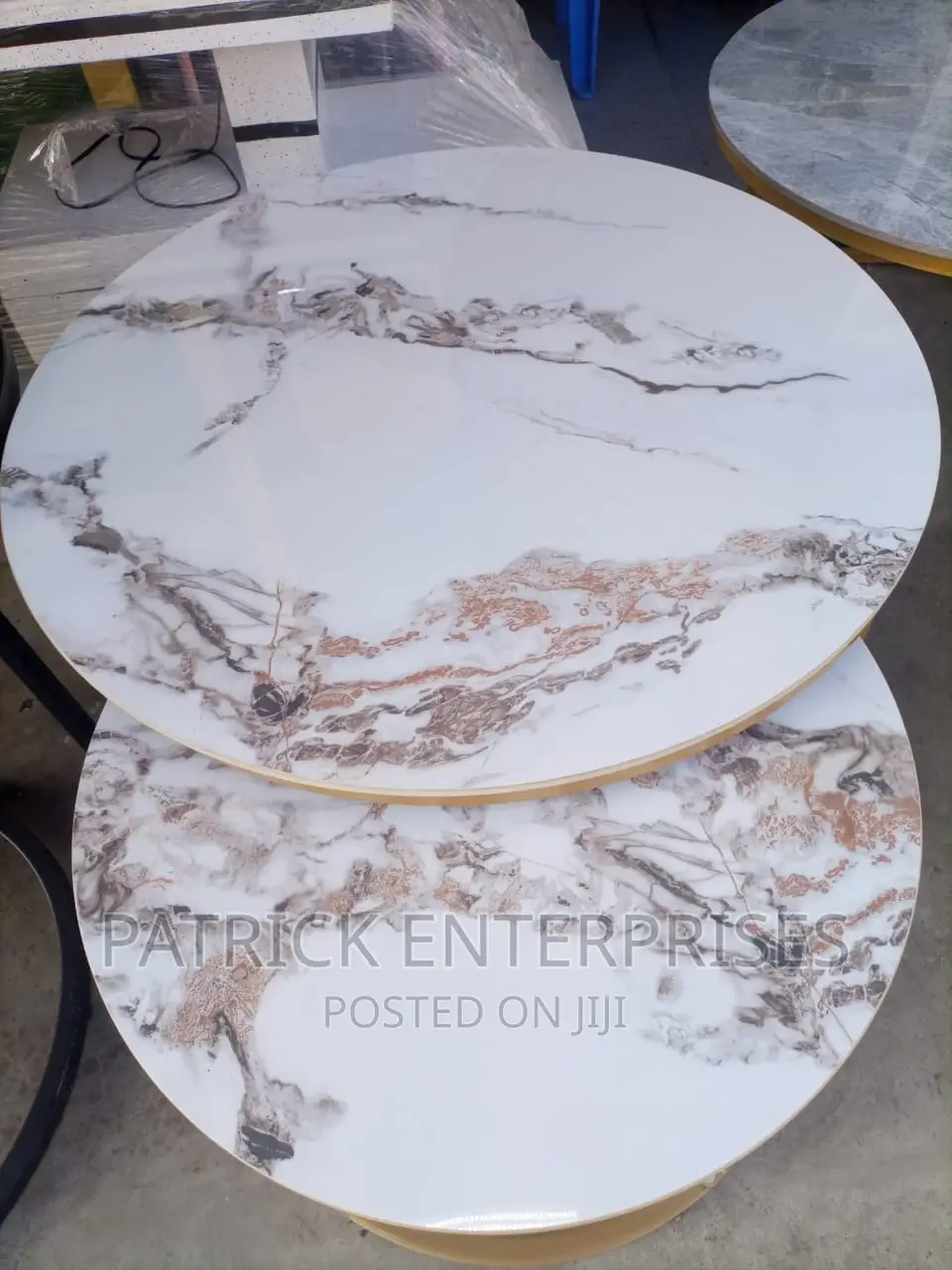 Imported Morden Marble Nesting Coffee Table