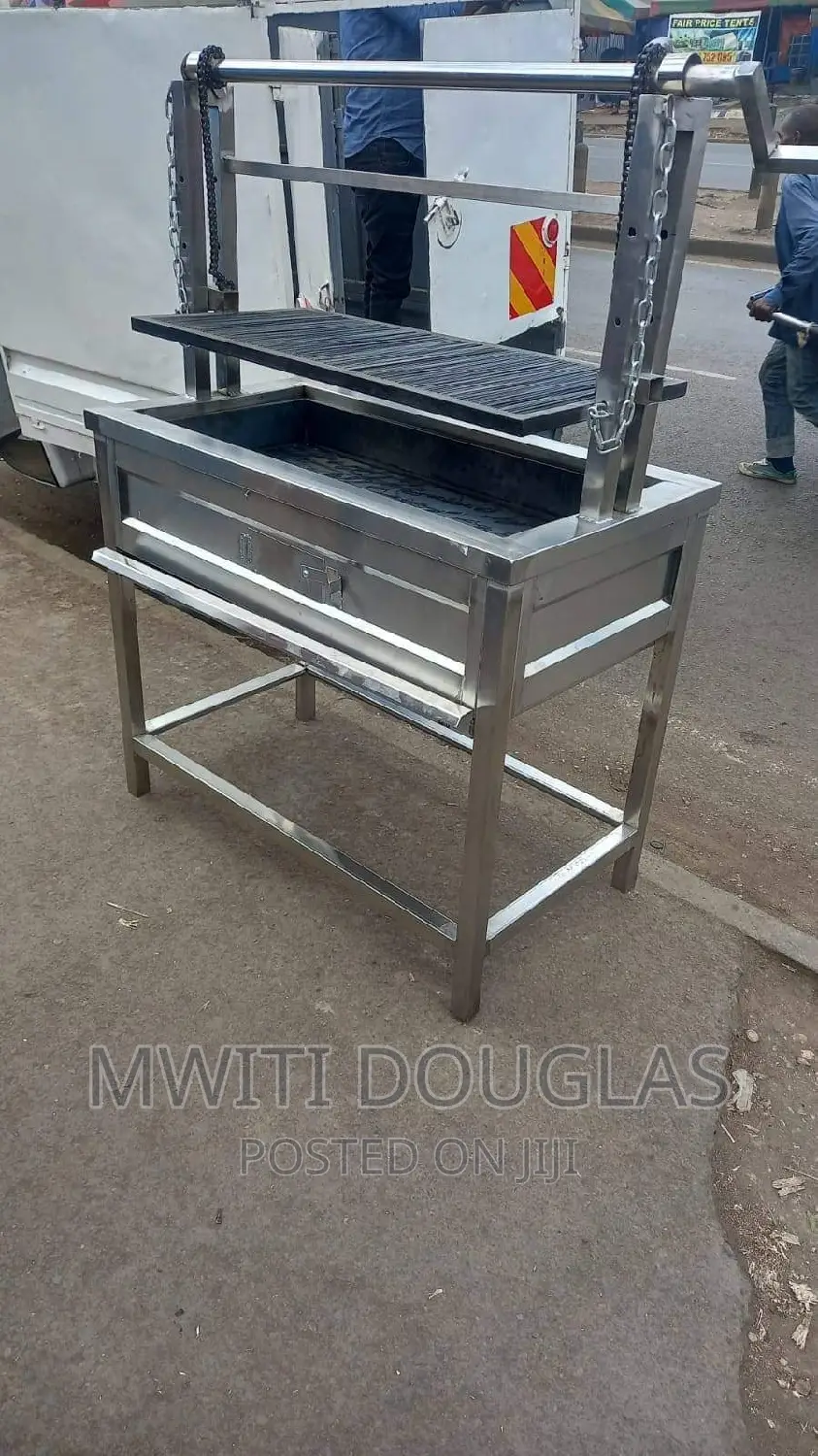 Stainless Steel Grill Jiko