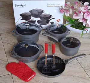 *12pcs Signature Aluminium Die Cast Cookware