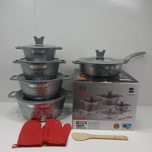 *_Bosch 13pc Cookware With Silicon Lid Covers*_ 
