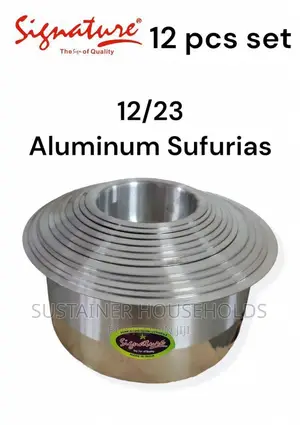*Signature 12/23 (12pcs) Aluminum Sufurias*