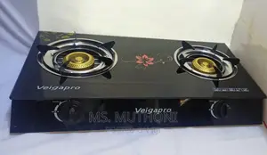 Veigapro Glass Top 2 Burner Cooker