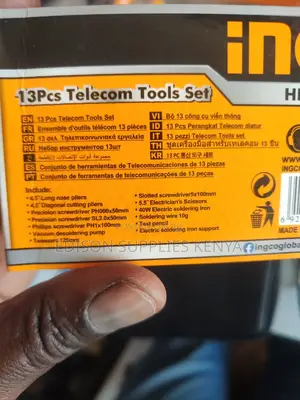 Ingco Telecom Tools Set 13pcs Telecommunications Tools Kit
