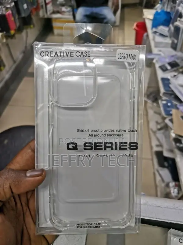 TPU Shockproof Clear Case Back Cover for iPhone 13 Pro Max