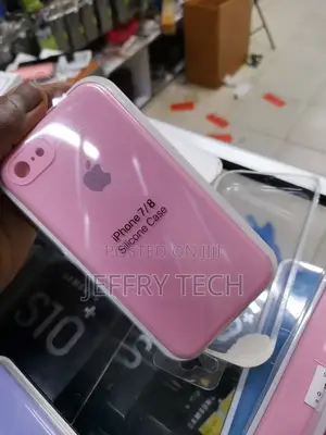 Silicone Case for iPhone 8 iPhone 7 - Pink
