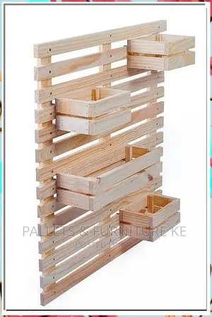 Wooden Pallet Wall Planter