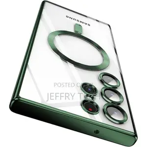 Plating Magsafe Case for Samsung Galaxy S23 Ultra Wireless C