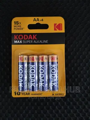 4pack Kodak AA Battery