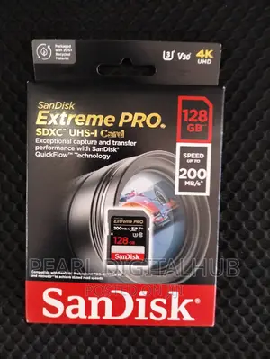 128gb / 200mbs Extreme Pro Sandisk