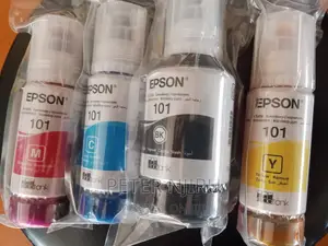 Black Magenta Cyan Yellow ORIGINAL 101 Inks Set