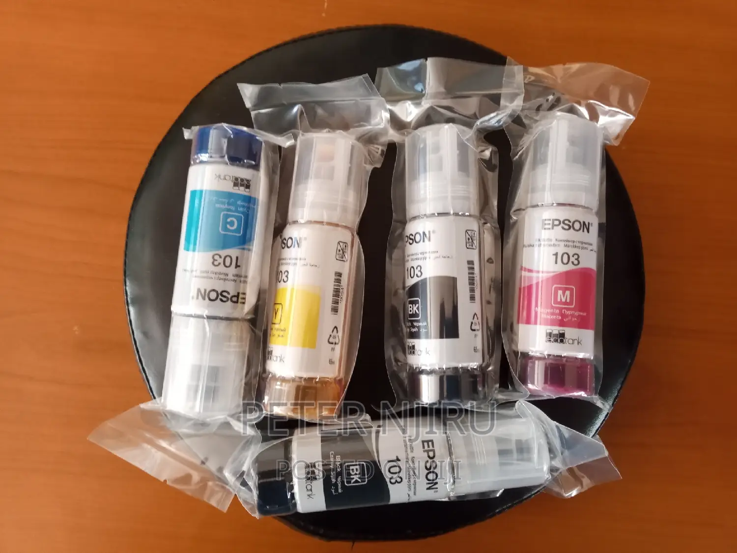 L3210 Epson 103 Inks Black Magenta Cyan Yellow