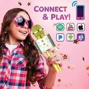 Wireless Handheld Karaoke Microphone for Kids