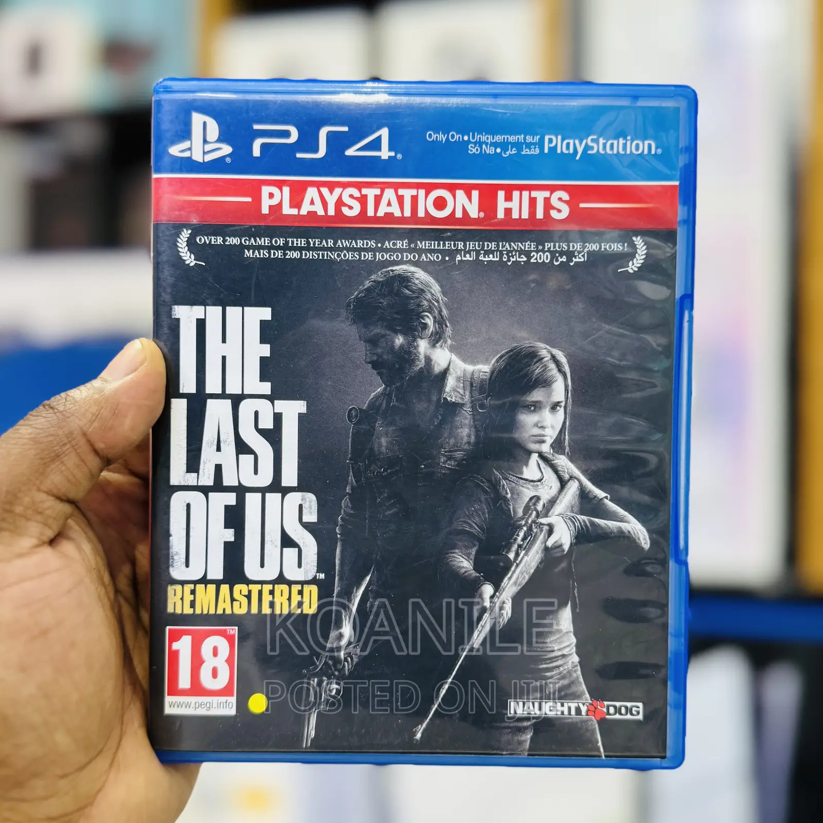 PS4 the Last of Us Remastered