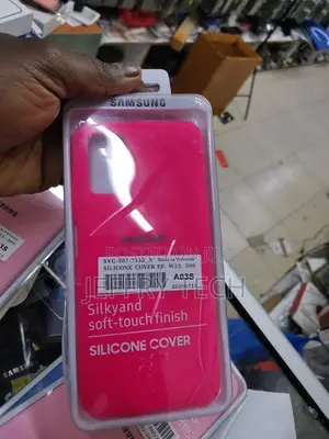 Silicone Back Case for Samsung A03S Core - Red