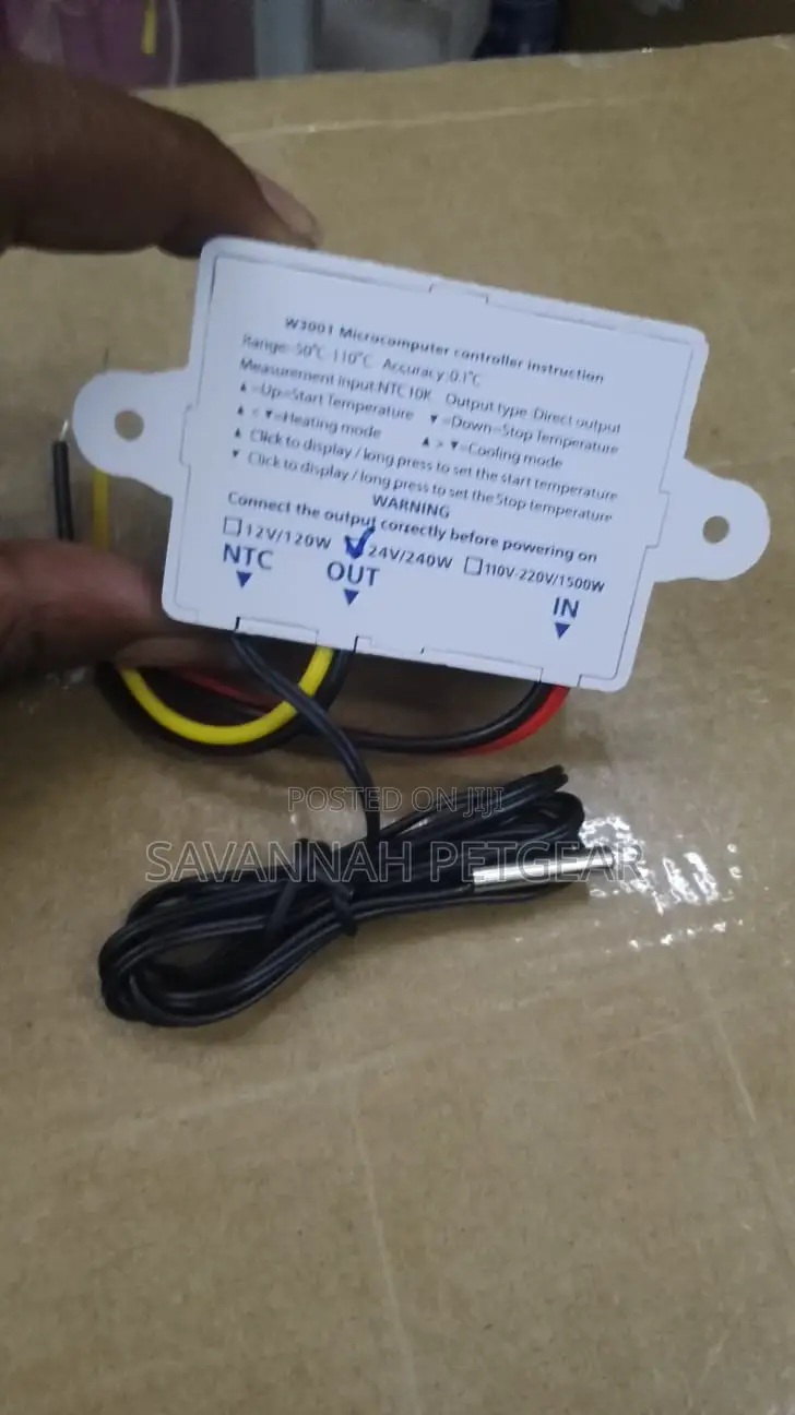 W3001 Digital Temperature Controller Led Thermometer