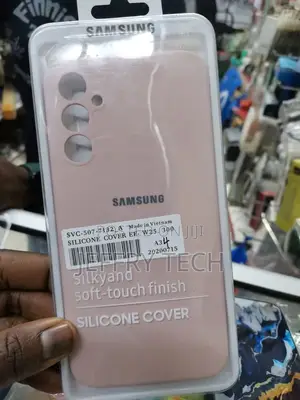 Samsung A34 5G Phone Case Soft PINK Rubber Protective Co