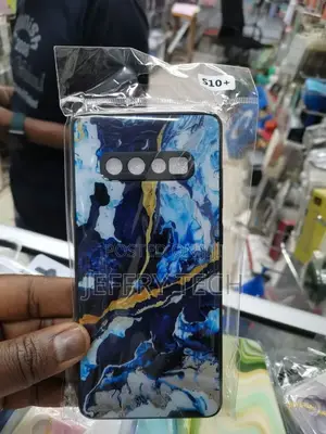 Luxury Mobile Phone Case Blue Marble Samsung Galaxy S10 Plus