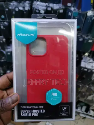 Nillkin Super Frosted Shield Pro Case for iPhone 13/14 Red